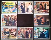 Basil Rathbone SHERLOCK HOLMES THE PEARL OF DEATH Repro. Art 8 LOBBY CARD SET