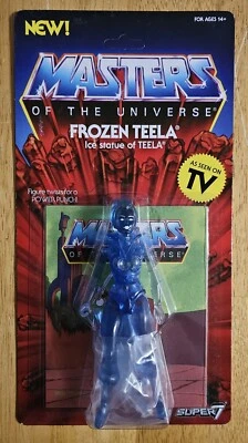 FROZEN TEELA Super7 Masters of The Universe Action Figure NEW UNPUNCHED MOTU