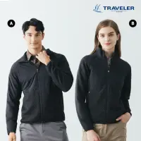 在飛比找momo購物網優惠-【TRAVELER 旅行者】男女款吸排保暖外套_232TR2