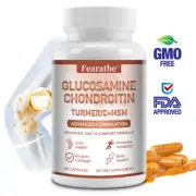 CLUCOSAMINE CHONDROITIN TURMERIC+MSM ADVANCED FORMULATION JOINT&COMFORT capsules