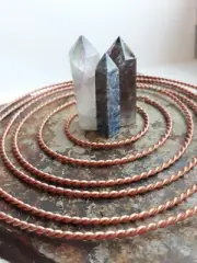 1/8 (2.58') of Copper Tensor Ring Sacred Measure Royal Cubit 144 MHz