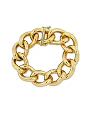 14K Italian Gold Link Bracelet