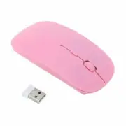 New Wireless mouse Portable PC Laptop 1600DPI Mini Mice Slim Optical Orange