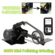 800W Adjustable Mini Polishing Grinding Sanding Machine DIY Electric Belt Sander