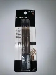 (2) NEW Covergirl Fill + Define Eye Brow Pencils Eyeliner Makers 510 Soft Brown