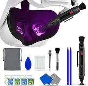 VR Lens Cleaner, Lens Pen Cleaning Kit for Oculus Quest 2/Hololens 2/Xbox/PS4/Wii, VR Accessories Cleaning Kit for Camera Game Controller, Phone Cleaning Kit, AR Cleaner
