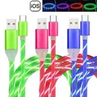 For iPhone 14 13 12 11 Pro Max XS XR X 8 7 6 LED Fast Charging USB Charger Cable