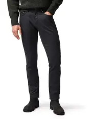 [Rodd & Gunn] Motion Melange Long Leg Straight Fit Jean in Onyx
