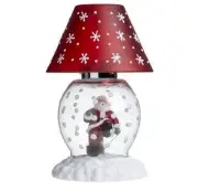 Gorham 1831 Snowman Candle Lamp Snow Globe Tealight Christmas WINTER FOLLIES