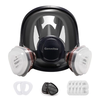 Genmitsu Reusable Respirator full Face Gas Cover