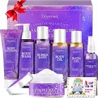 Spa Gifts for Women, Lavender Scent Spa Gift Basket, Valentines Day Gift for Her