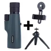 10-30x50 Zoom HD Monocular Camping with Tripod Phone Clip Watching Bird Hunting