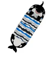 Happy Nappers Pillow & Sleepy Sack - Med Ozzy The Black Shark