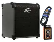 Peavey MAX100 1x10" 100-watt Bass Combo Amp+ Free Mr Dj Instrument Cable+Phone H