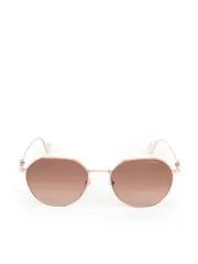 Rose Gold & Brown Tinted Sunglasses