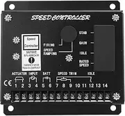 S6700E Engine Speed Controller, Electronic Generator Unit, Multiple Function with High and Low Speed Conversion, Fine Speed Adjustment, Automatic Parking Protection,