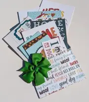 Dog/puppy junk journal kit, scrapbook kit, planners, tags
