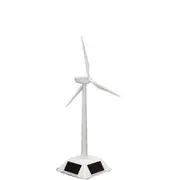 Plastic Solar Powered Windmill Wind Mill Turbine Teaching Tool and Desktop Display Tray Holder