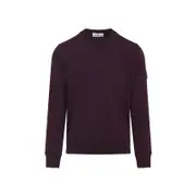 [Stone Island] Stone Island-Red Cotton Sweatshirt-Uomo S STAND