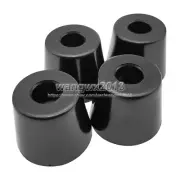 4pcs Speaker Shock Spike Foot Pad Isolation Floor Base Stand Rubber Pad Φ50x40mm