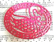 Red Cast Iron Country Goose Trivet or Wall Hanging
