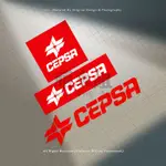 CEPSA 西班牙石油 機油潤滑油 裝飾貼紙 機車機車身 防水反光貼