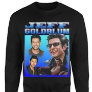 JEFF GOLDBLUM Homage Sweatshirt CrewneckHoodie sweatshirt