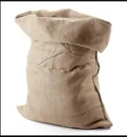 5 - 24"x40" LARGE BURLAP SACKS BAGS Potato Sack Race Bags, Sandbags, Gunny Sack