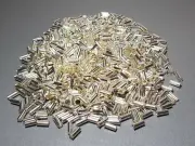 1000Pcs EN10-12 7AWG 10mm² Non Insulated Ferrule Bootlace Naked Crimp