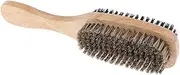 Blesiya Mens Boar Bristle Hair Brush - Natural Wooden Wave Brush for Male - Styling Beard Hairbrush for Fine,Thin,Short,Long,Thick,Curly,Wavy Hair and More - as described, A