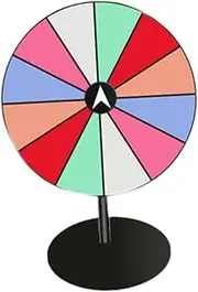Tabletop Prize Turntable Table Fortune Wheel for Promotional Activities Pub