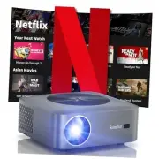 Official Android Smart Projector, 4K Projector Built-in Netflix, Youtube