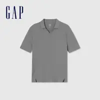 在飛比找蝦皮商城優惠-Gap 男裝 短袖POLO衫-灰色(885510)