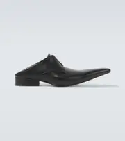 [Balenciaga] Balenciaga Opera leather Derby shoes AU 6 black