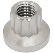 Aeroflow 7/16" UNC Titanium Nut 12 Point Single 7/16-14" - AF3516-0010