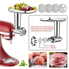 Food Grinder Attachment Kit Meat Grinder Attachment Food Grade Metal♞