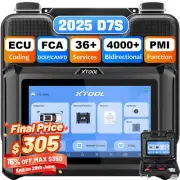 XTOOL D7S Car CECU oding Diagnostic Scanner Tool Bidirectional Control 2025 V2.0