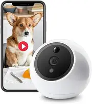 Amaryllo Apollo Pet Edition: Biometric Auto Tracking PTZ Pet Camera with Pet Detection(Dogs/Cats/Birds), Support Fire Warning, Support Person, Vehicle Detection, Support Face Recognition, 1080p