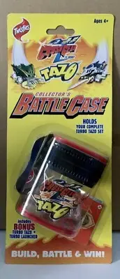 Crush Gear Tazo Collector’s Battle Case NEW Bonus Turbo Tazo & Turbo Launcher