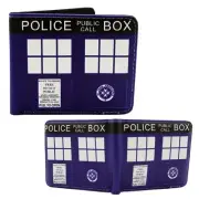 New Tardis DOCTOR WHO BiFold Wallet Standard Size Credit Card Billfold