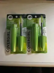 2x Covergirl Clump Crusher By Lashblast Mascara 805 Black noir 20x Volume Makeup