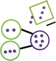Learning Resources Giant Magnetic Number Bonds, Math Teacher aids, Whiteboard accessories, 55 Pieces, Grades K+