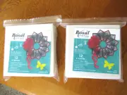 2 12 Pack Bosal in-R-Form 8" Square Shaped Single Sided Fusible Foam Stabilizer