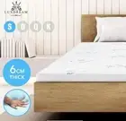 6CM Thick Single Size Cool Gel Memory Foam Mattress Topper Underlay Cover