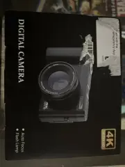 DC101 4K 48MP Resolution 16x Zoom Ultra HD Digital Camera Open Box New