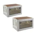 Camping Folding Box Stackable Storage Bins Wardrobes Storage Rooms Dorm Room