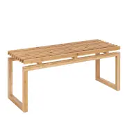 Modern Home Living Quality BALI Bench 100cm(W) x 37.5cm(D) x 44cm(H) - Natural