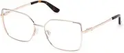 [GUESS] GU50223 028 Shiny Rose Gold 57/16/140 Women's Glasses, 028 Shiny Rose Gold, 57/16/140