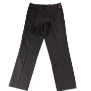 Dockers Men's Pants Size 38x34 Gray Classic Fit Pleated Stretch Waistband NEW