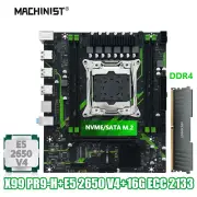 X99 PR9-H Motherboard Set Kit with Intel LGA2011-3 Xeon E5 2650 V4 CPU + DDR4 1*